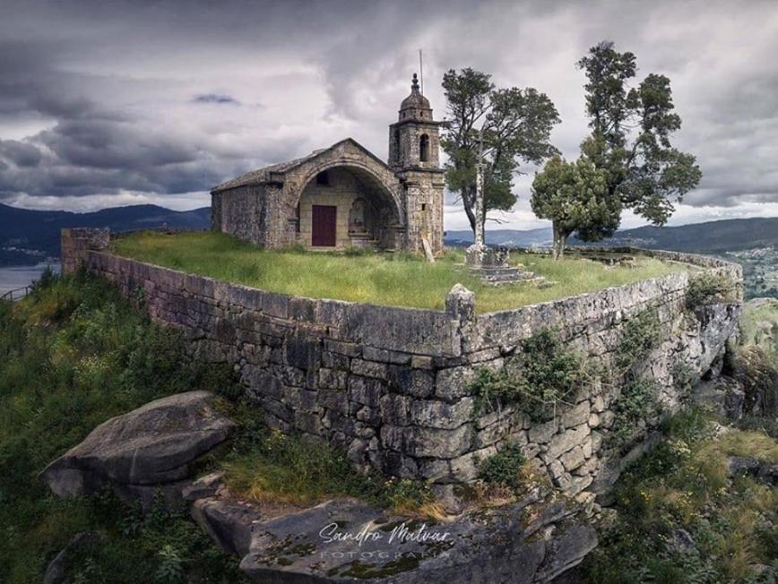 Vila Vivienda Familiar En La Ria De Vigo Santa María Exteriér fotografie